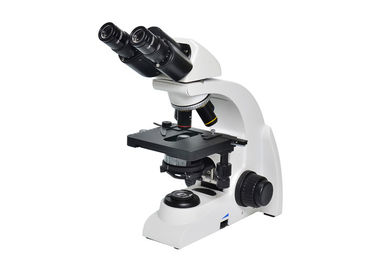 Cina 6V 20W Mikroskop Biologi Laboratorium 40-1000X Pembesaran Putih Hitam pemasok