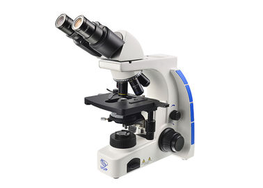 Cina 100X Laboratorium Mikroskop Biologis Mikroskop Cahaya Binokular Dengan 3W Lampu LED pemasok