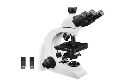 Cina 3W LED Kontras Fase Mikroskop, Mikroskop Biologis Trinocular pemasok