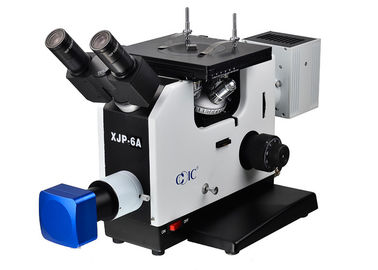 Cina Lab Mikroskop Metalurgi Optik Optik Terbalik Dengan Kamera 5 Juta Pixel pemasok
