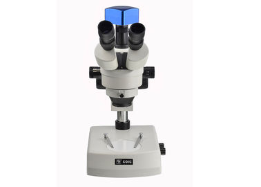 Cina Mikroskop Optik Mikroskop Optik Stereo Trinocular Stereo Zoom Dengan Kamera Digital pemasok