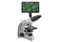 LCD 9,7 Inch Digital Microscope 100X Objective dengan Kamera 5 Juta Pixel pemasok