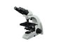6V 20W Mikroskop Biologi Laboratorium 40-1000X Pembesaran Putih Hitam pemasok