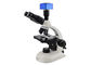 LED Light Advanced Trinocular Biological Microscope Kecerahan Tinggi pemasok