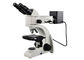Mikroskop Cahaya Teropong Mikroskop Metalurgi Teropong Pembesaran 50X-500X pemasok